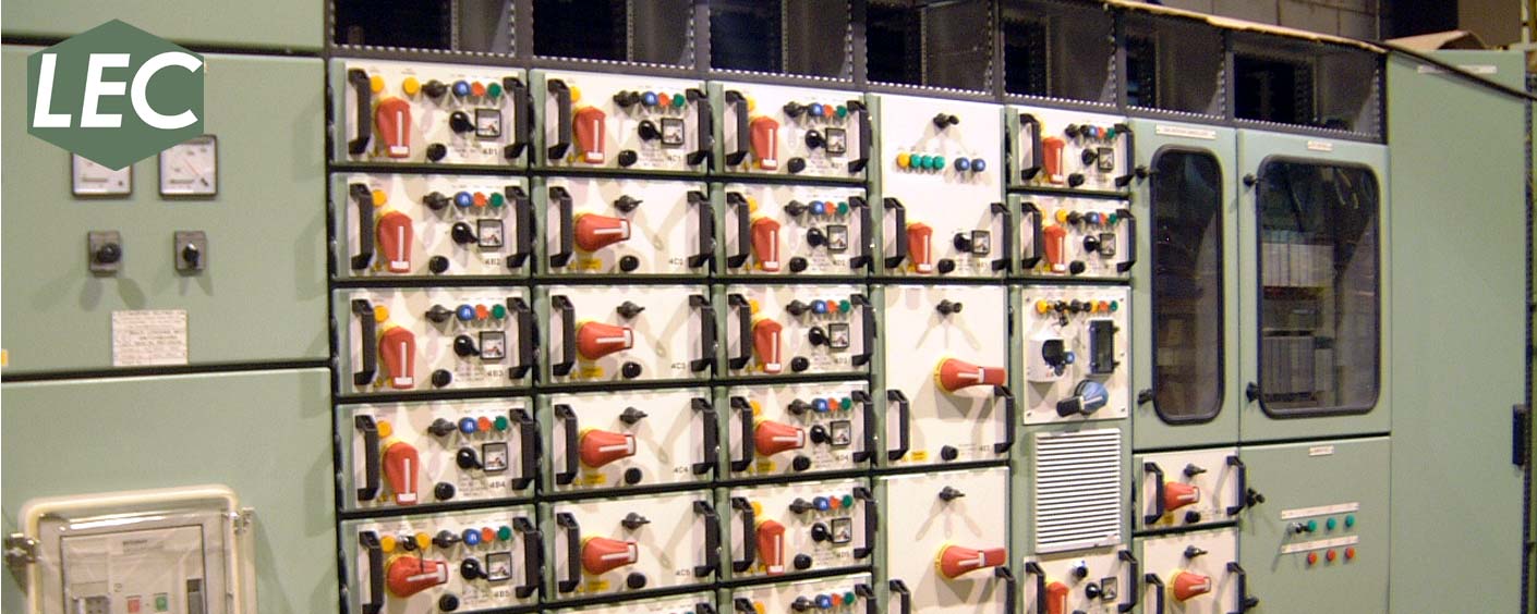 Power distribution and motor control centre, designed and constructed for installation at British Sugar factory Cantley.